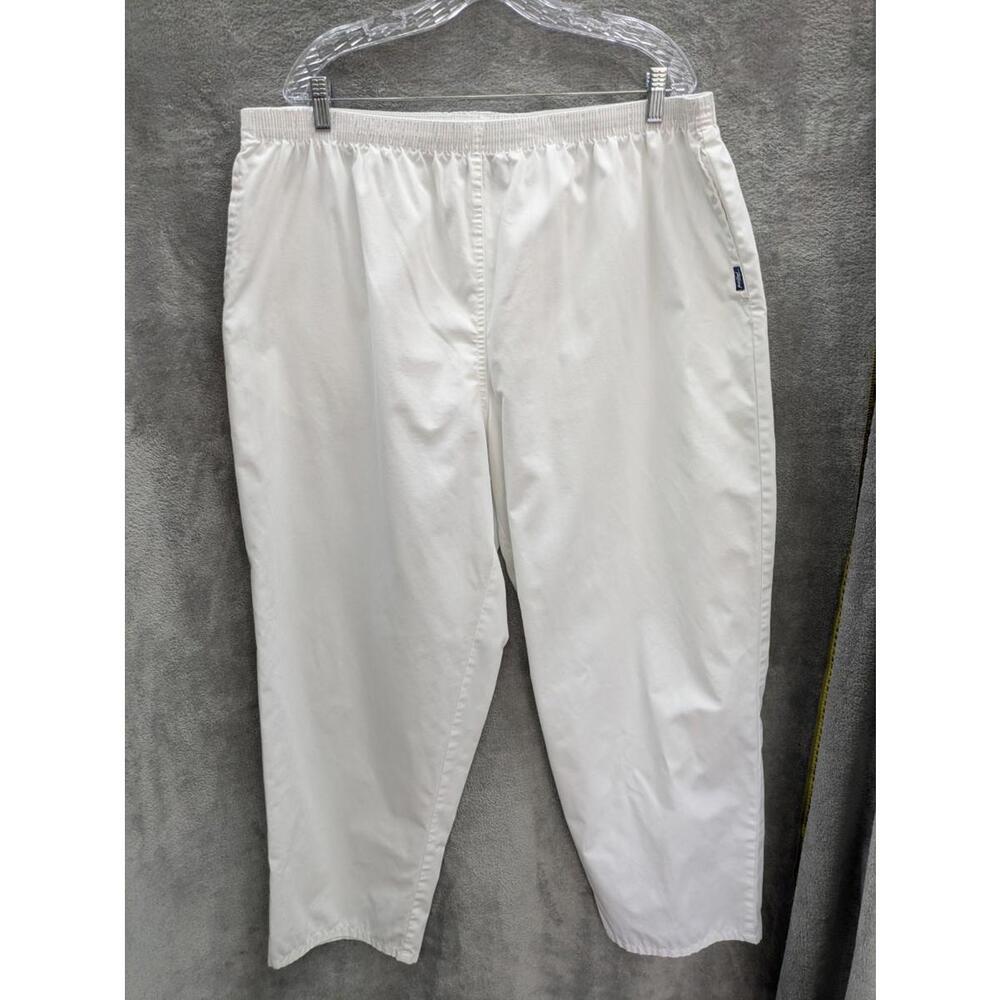 Tafford Scrub Pants Womens Plus Size 2X White - Picture 1 of 9